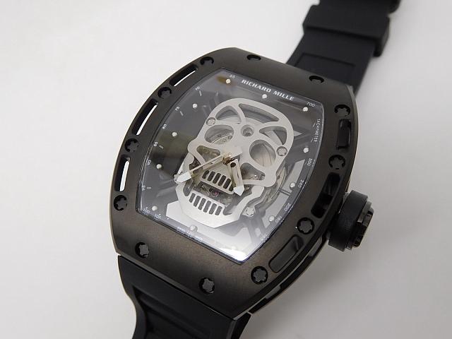 Richard Mille Skull Black PVD Watch