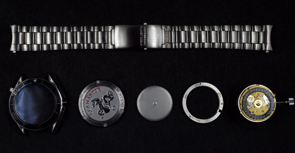 Omega 1948 Watch Components