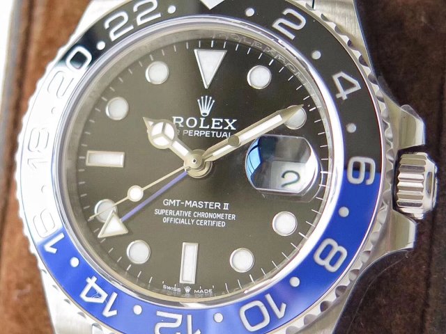 Replica Rolex GMT-Master II Black Dial