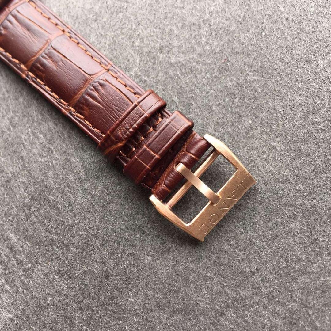 Lange Brown Leather Strap