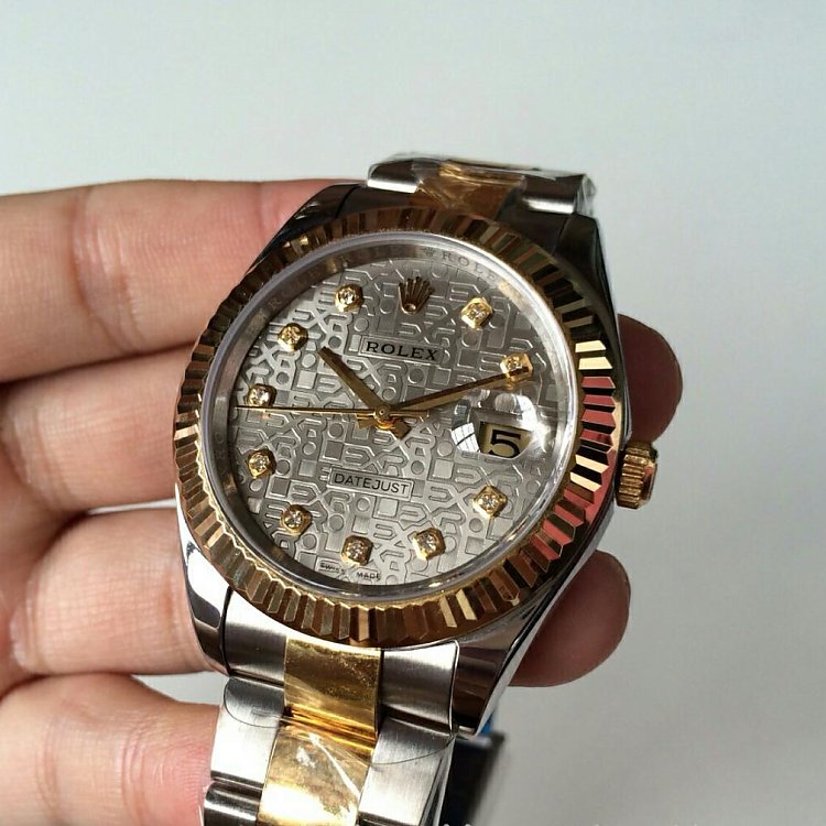 Replica Rolex Datejust 41mm Two Tone Watch
