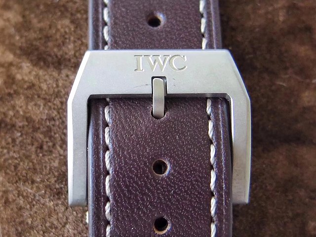 Replica IWC Mark XVIII IW327006 Brown Leather Strap