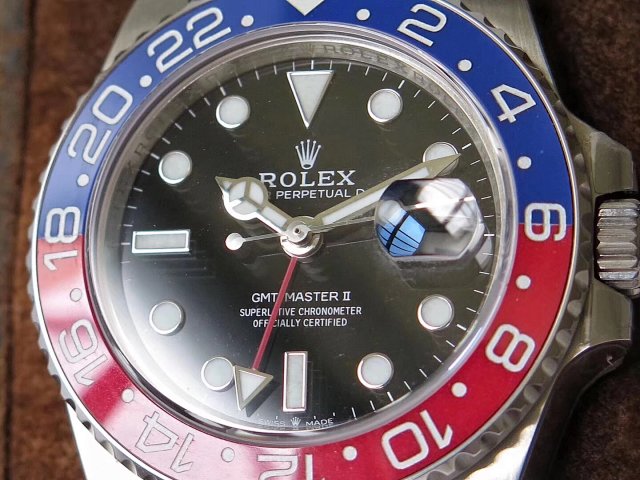 Replica Rolex GMT-Master II Blue Red Bezel