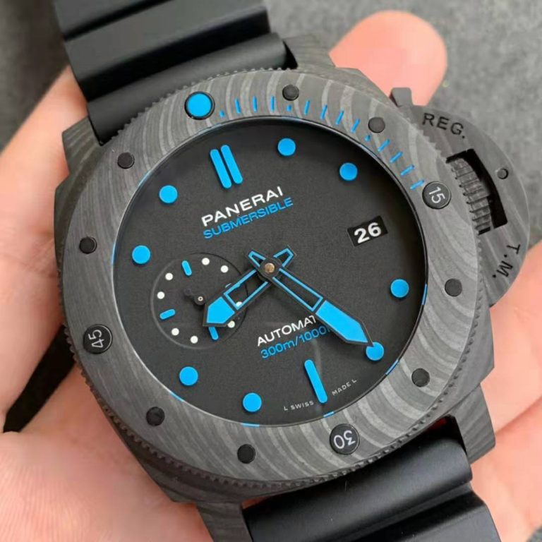 VS Factory Replica Panerai PAM 1616 Carbotech Submersible with Super ...