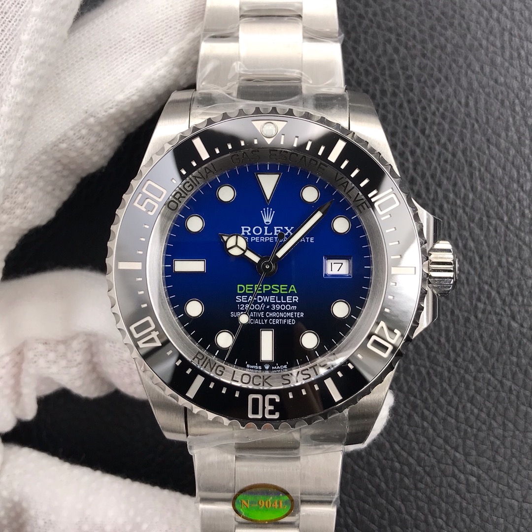 V10 Rolex Sea-Dweller DEEPSEA 116660 D-Blue Made with 904L Stainless ...