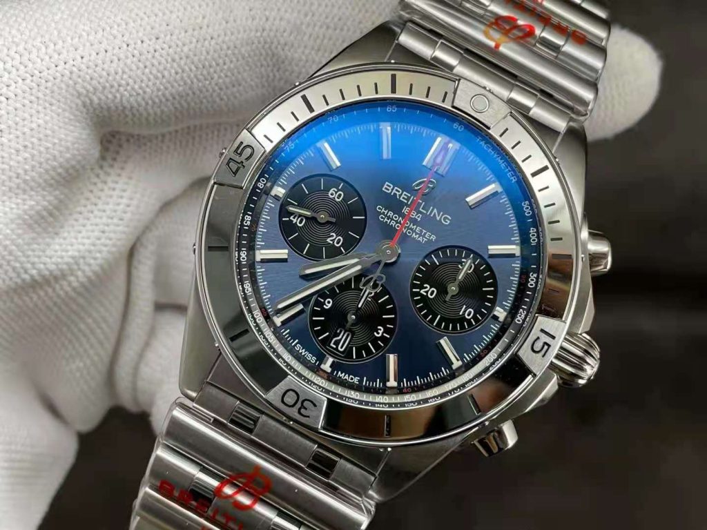 Replica Breitling Chronomat B01 Blue Dial