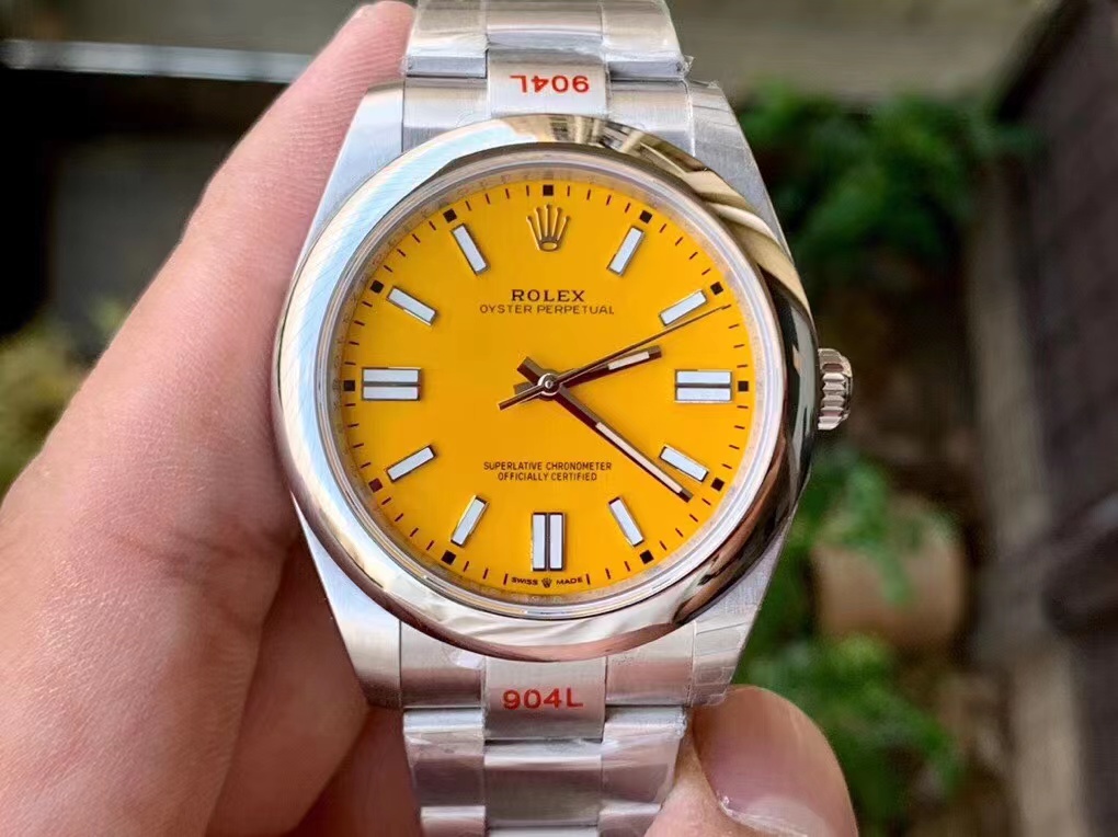 Replica Rolex Oyster Perpetual 41mm Yellow